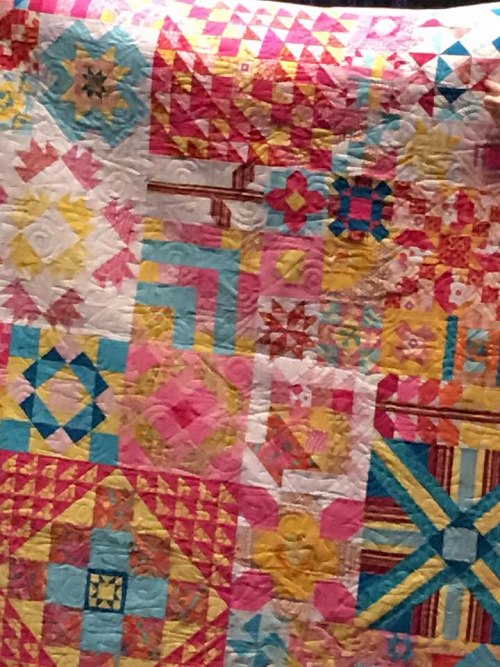 BarbFreeland's Moda Blockhead quilt