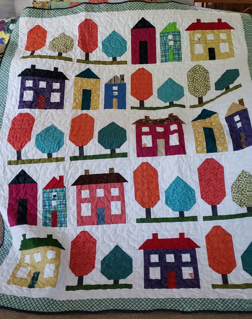 Kathy R's  House Quilt