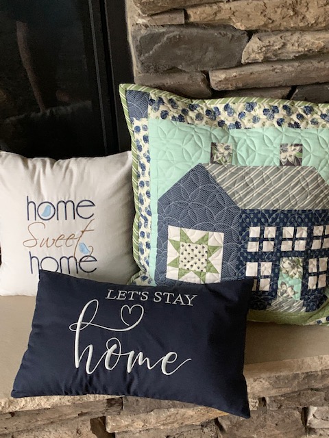 Dawn V: My home pillows.