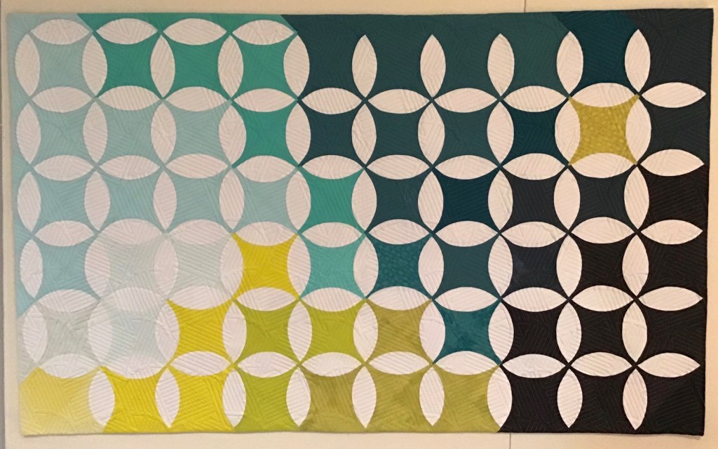 Carol V, Machine quilting by Janet H