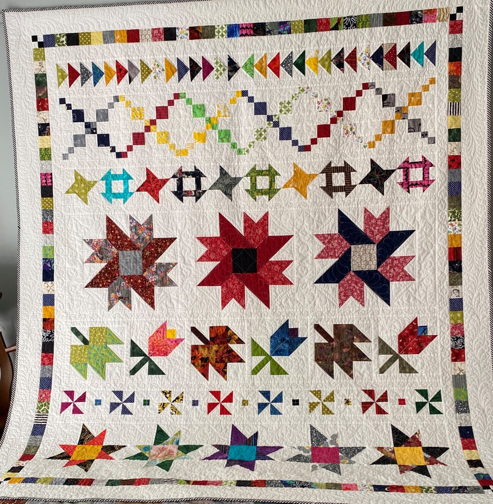 Pleasantville -  Barb M completely from stash fabric.  